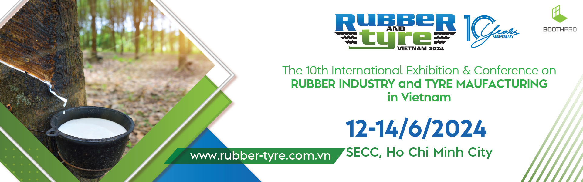 TRIỂN LÃM QUỐC TẾ VỀ CÔNG NGHIỆP CAO SU & SẢN XUẤT SĂM LỐP XE – RUBBER & TYRE VIETNAM 2024